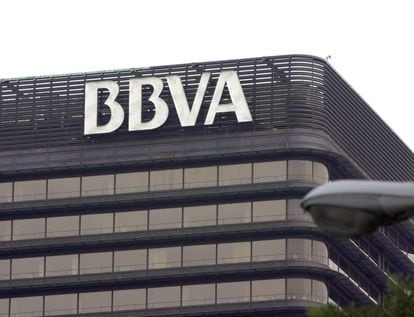 BBVA's Madrid headquarters.