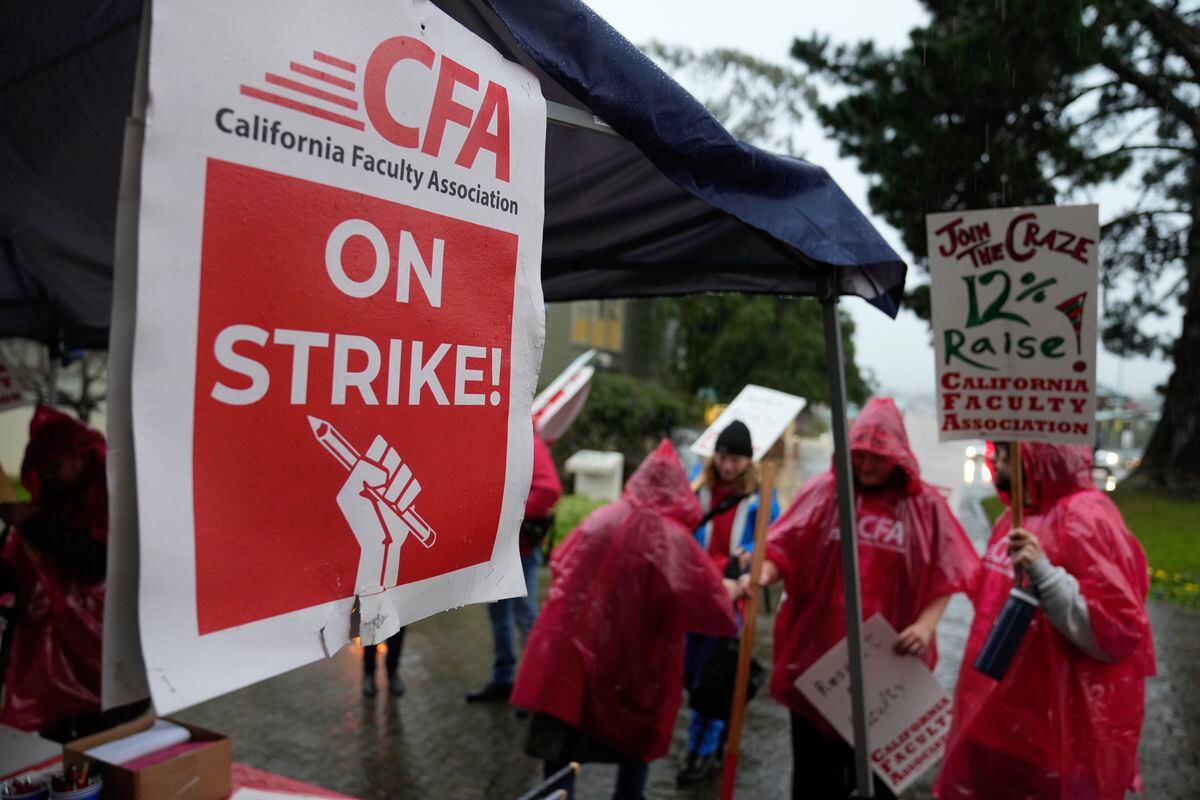 California State University faculty launch weeklong strike across 23