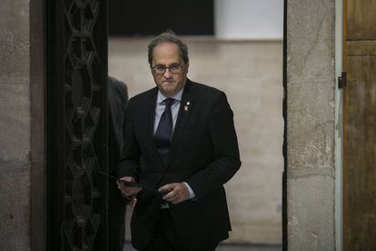 Catalan premier Quim Torra.