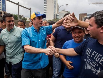 Venezuelan opposition leader Henrique Capriles.
