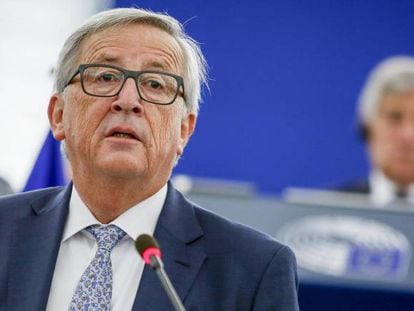 The president of the European Commission, Jean-Claude Juncker.