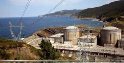 The abandoned nuclear power plant at Lemoniz.