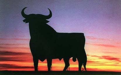 A roadside bull, one of Spain&rsquo;s most famous images. 