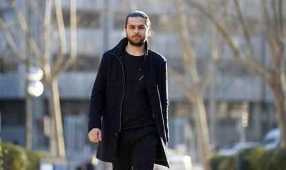 Syrian refugee Khaled al Dieri, now in Madrid.