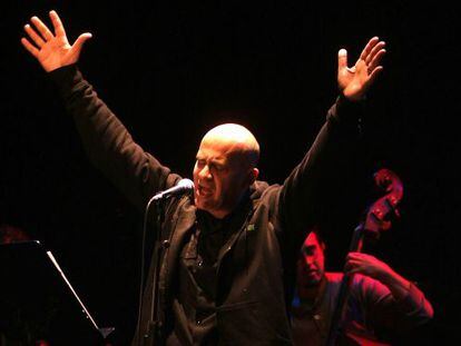 The singer and musician Germán Coppini (1961-2013).