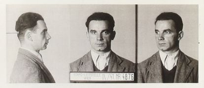 Photos of Friemel from the Vienna Gestapo’s identification service, September 1941. Rudolf Friemel Estate.