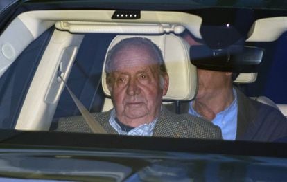 Emeritus king, Juan Carlos I, in January.