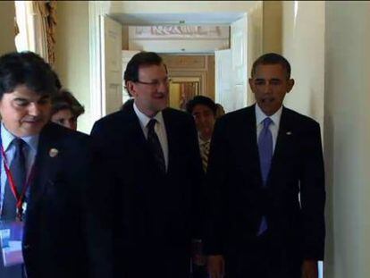 Obama and Rajoy meet at the G20