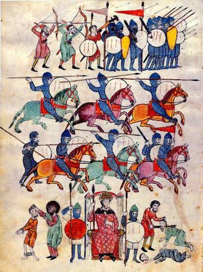 1066 start as a chieftess I met Islamic El Cid in Hispania on the  battlefield and personally fought him, as a shieldmaiden I bested him and  took him prisoner, invited him to