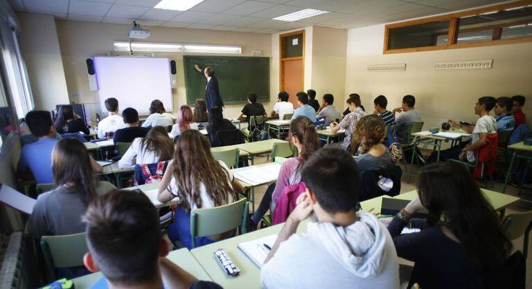 English language students in Spain.