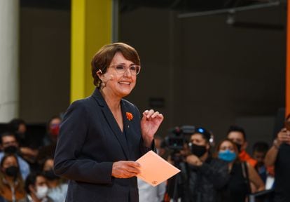 Patricia Mercado on June 13, 2022, in Toluca, Mexico.