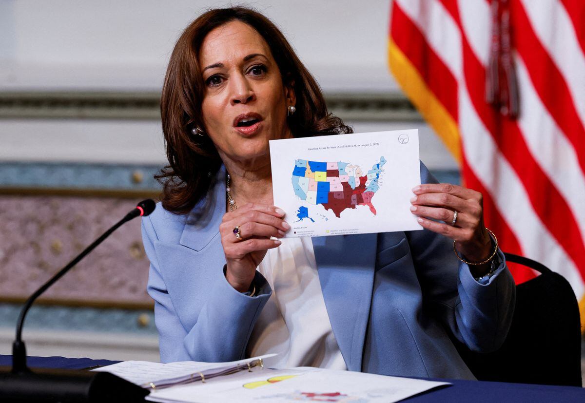 Abortion Fight Puts Vice President Kamala Harris At The Center Of The ...