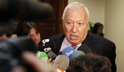 Spanish Foreign Minister José Manuel García-Margallo, whose department has issued a message to London.