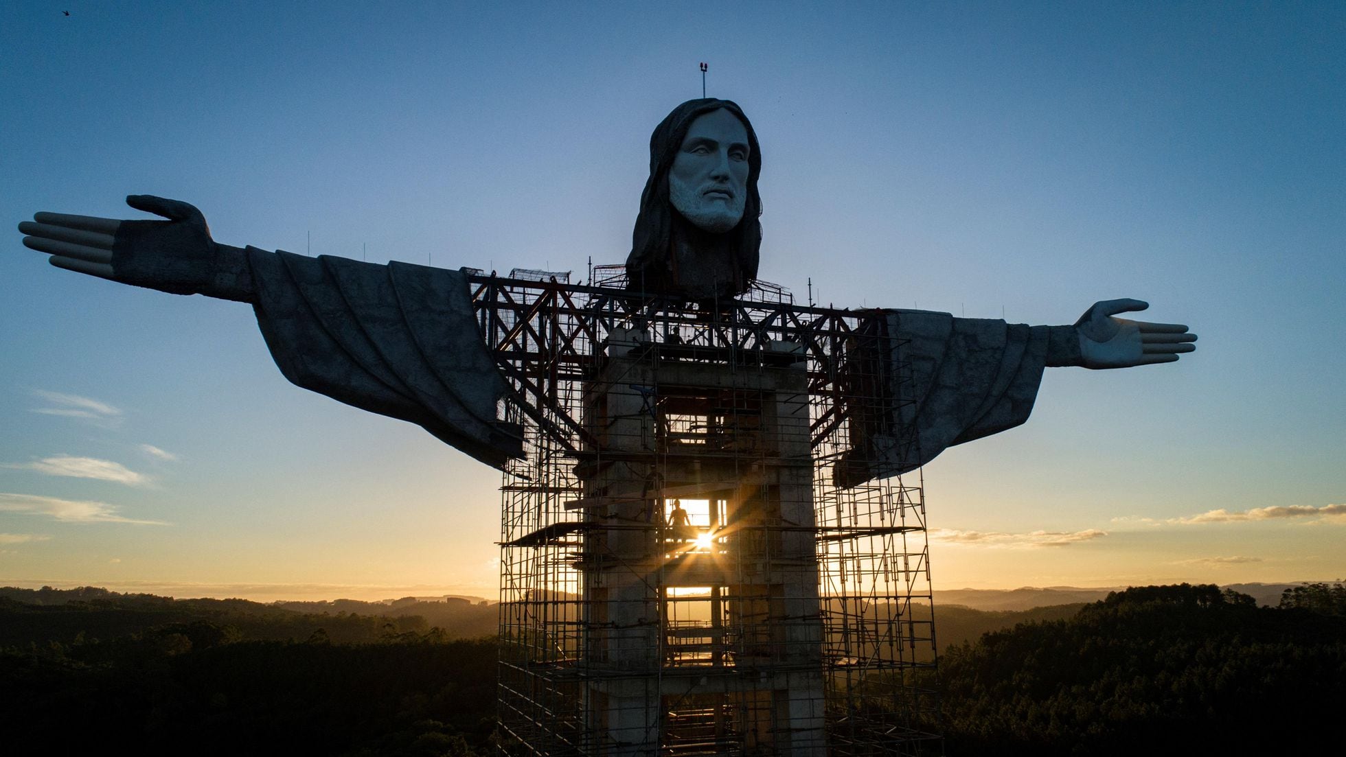 Rio's Christ statue closes and state of emergency decreed