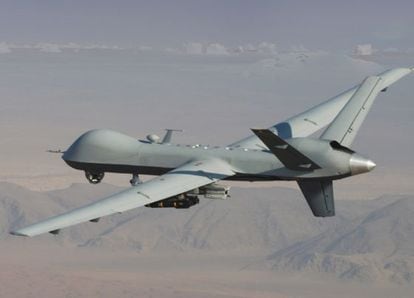 The MQ-9 Reaper, made by US firm General Atomics, is one of the models that the Spanish Defense Ministry is considering.