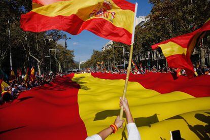 Representatives from some of Spain’s political parties have thanked the police in recent days and have called for unity in the face of independence.