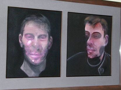 Two of the Francis Bacon paintings stolen in Madrid