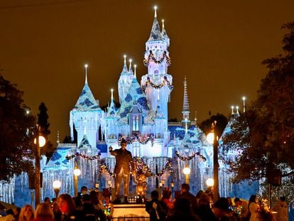 Disneyland in California.