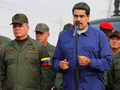 Nicolás Maduro in Aragua (Venezuela).
