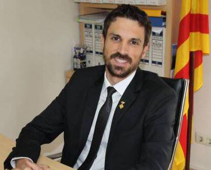 Dante Pérez, the first mayor to say no to Puigdemont.