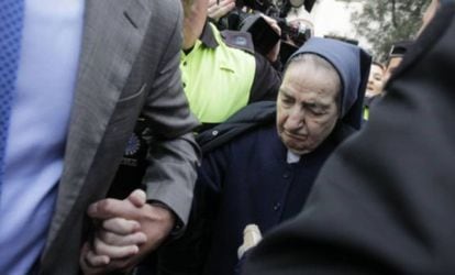 Sor María, the nun charged with running the illegal adoption scheme.