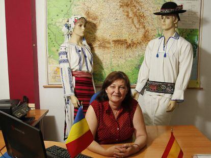 Ica Tomi, of the Federation of Romanian Associations of Spain, has been in the country for 10 years.
