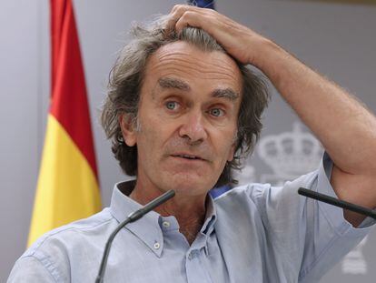 Fernando Simón at Thursday's press conference