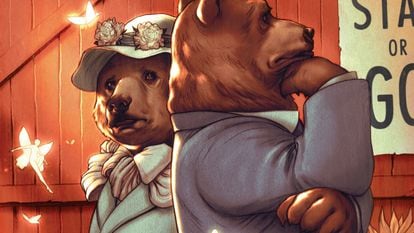 A detail from a 'Fables' cartoon by Bill Willingham. Image courtesy of the publisher ECC.