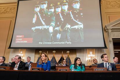 Democrats and Republicans attend the first hearing of the new Select Committee on the Strategic Competition Between the United States and the Chinese Communist Party.