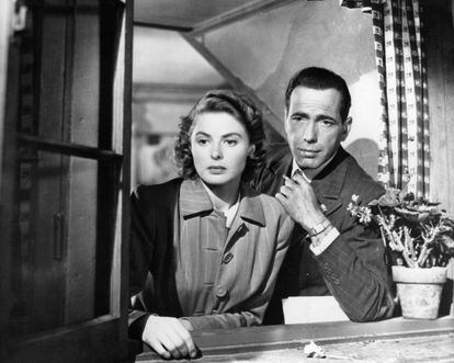 Ingrid Bergman Humphrey Bogart Casablanca