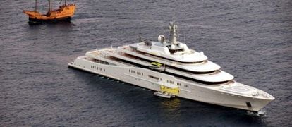 The 'Eclipse', owned by Roman Abramovich.