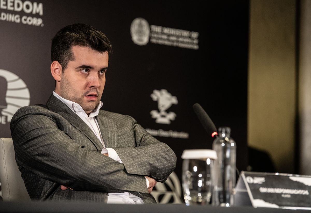 Чемпіонат світу з шахів: Ян Непомнящий: Прискіпливий росіянин виступає проти вторгнення в Україну |  спорт