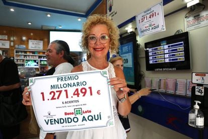 Una española que pide comida gana la lotería |  España