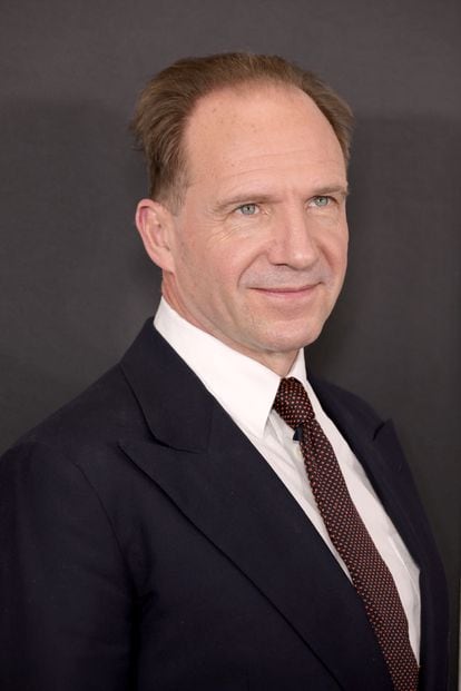Ralph Fiennes attends the New York premiere of 'The Menu,' at AMC Lincoln Square Theater, on November 14, 2022.