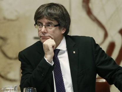 Catalan regional premier, Carles Puigdemont.