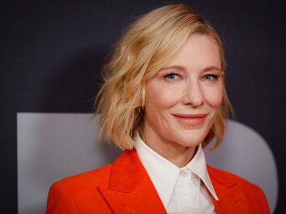 Cate Blanchett at W Magazine’s awards season dinner on January 6, in California.
