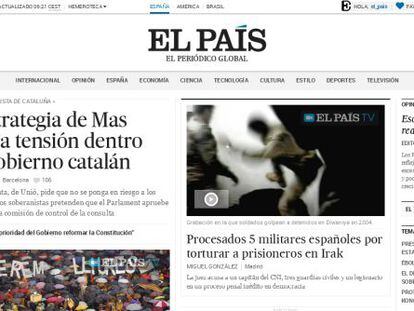 The six key points of the redesigned EL PAÍS website