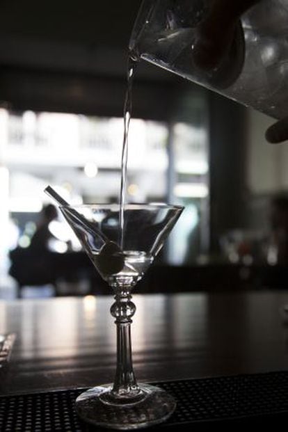 A Martini at 1862 Dry Bar.