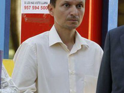 José Bretón handcuffed following his arrest last year.