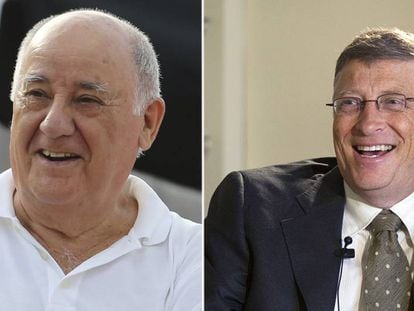 Amancio Ortega and Bill Gates