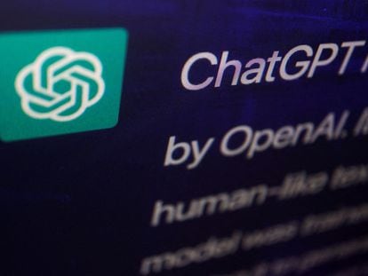 Image of the OpenAI website that gives users access to the chatbot.