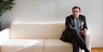 Margaritis Schinas in his office at the European Commission.