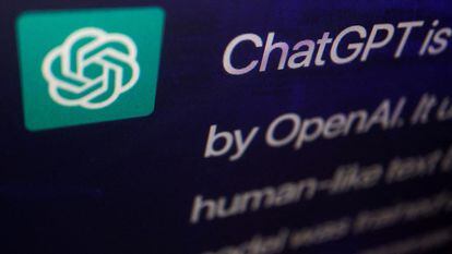 Image of the OpenAI website that gives users access to the chatbot.