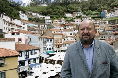 The former mayor of Cudillero, Francisco González.