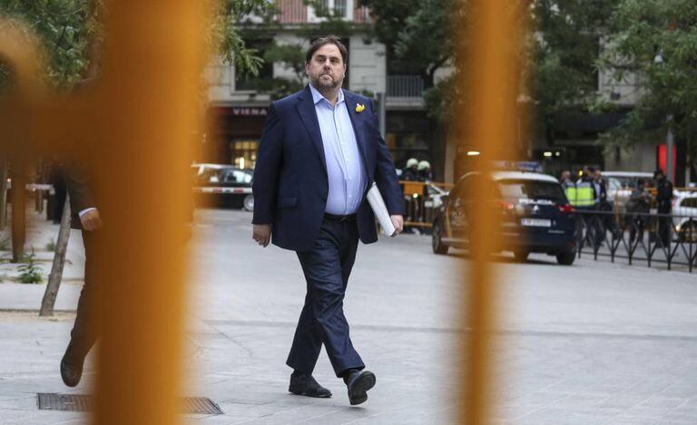 Catalan separatist leader Oriol Junqueras.