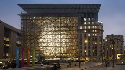 European Council building in Brussels.