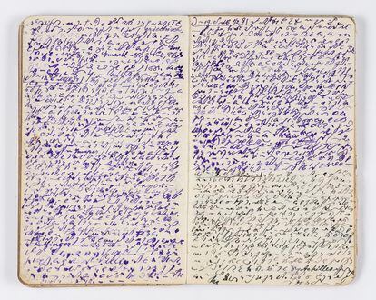 The encrypted diary kept by Anna Meingast, Zweig's secretary. 
