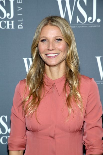 Gwyneth Paltrow at a party in California in 2018.