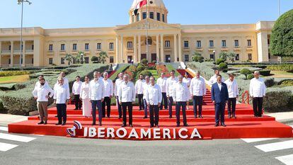 Heads of state and government at the XXVIII Ibero-American Summit in Santo Domingo.