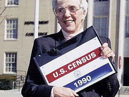 This photo provided by the US Census Bureau shows Barbara Everitt Bryant, the first woman to lead the US Census Bureau.